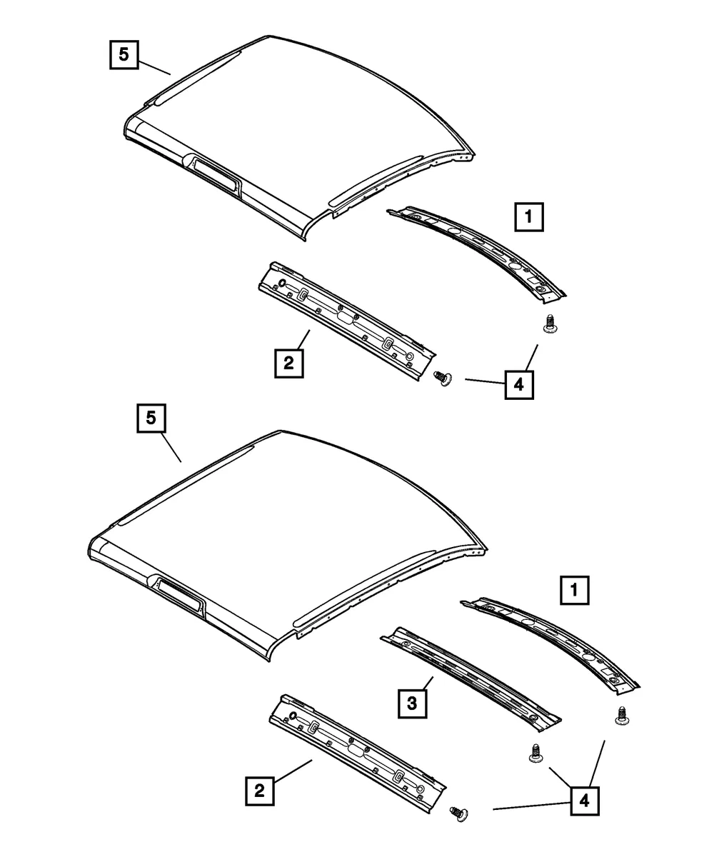 Roof Panel - Mopar (55275814AA) - view 7