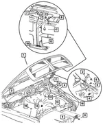 Hood Latch Release - Mopar (55275849AA) - view 16