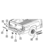 Tailgate Nameplate - Mopar (55277438AA) - view 16