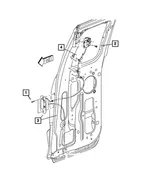 LATCH - Mopar (55359381AD) - view 16