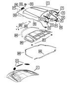 Hood Panel - Mopar (55369453AE) - view 10