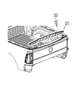 Tailgate Spoiler - Mopar (55372052AH) - view 14