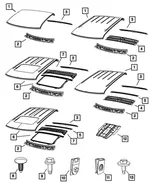 Roof Panel - Mopar (55372215AF) - view 12