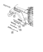 Decal - Mopar (55397276AA) - view 24
