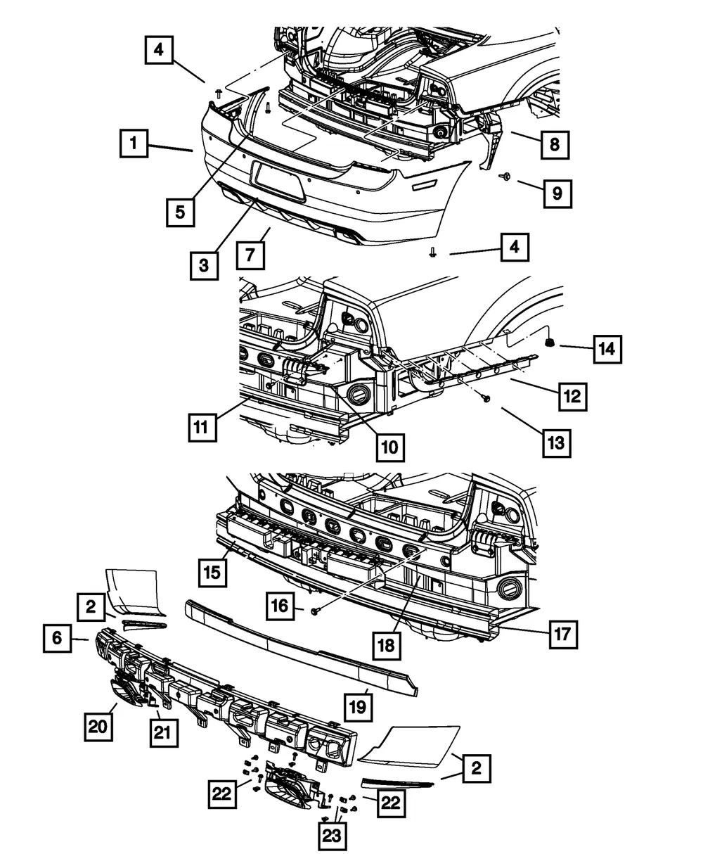Fascia Support Bracket - Mopar (57010616AC) - view 7