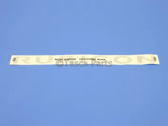 Decal - Mopar (5JC82GX9AA) - view 12