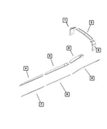 Decal, Left - Mopar (5KY89PR4AA) - view 6