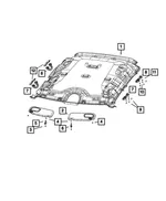 Grab Handle, Right - Mopar (5PE00MS7AA) - view 10
