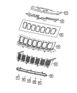 Texture Grille - Mopar (5UP86RXFAB) - view 12