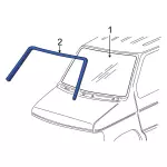 Windshield Molding - Ford (5c2z1503144aa) - view 15