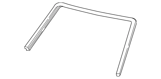 Windshield Molding - Ford (5c2z1503144aa) - view 7