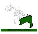Fender Assembly Front - Ford (5c3z16005ca) - view 16