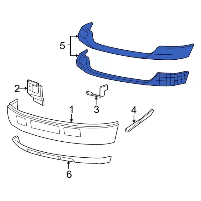 Bumper Cover - Ford (5c3z17d957aaa) - view 5