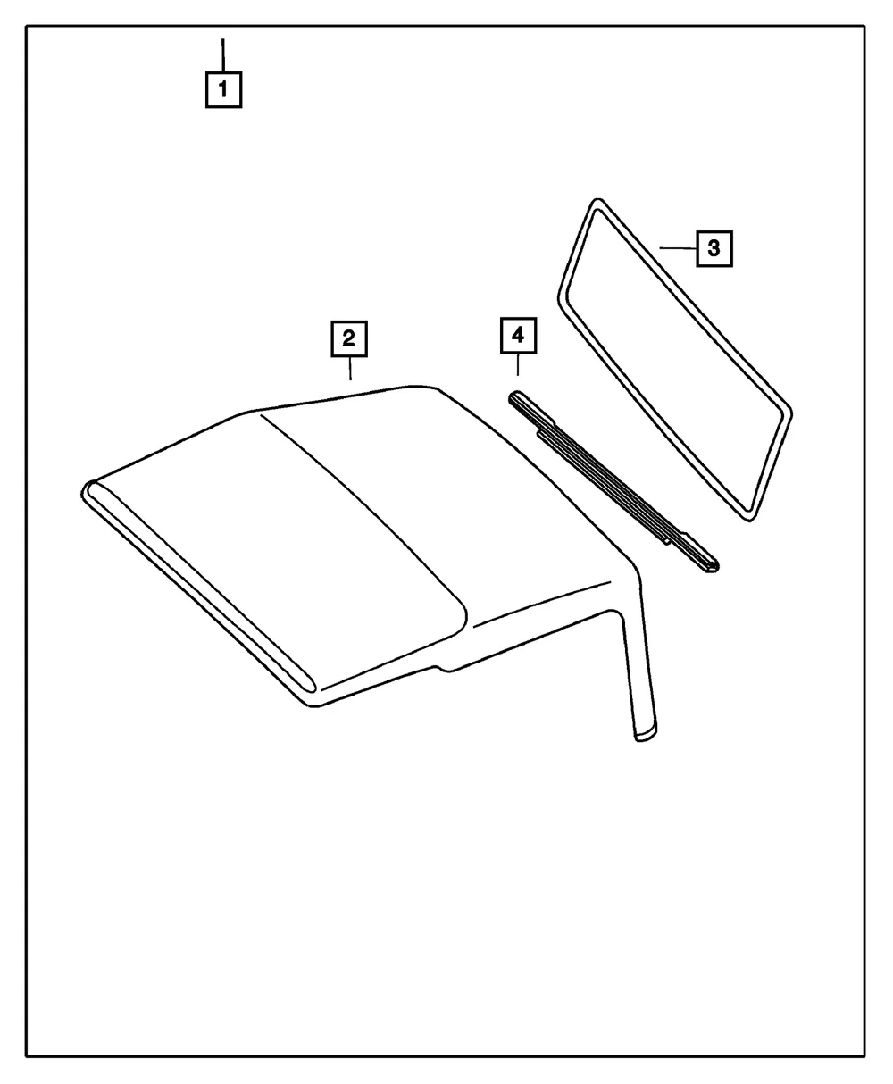 WINDOW - Mopar (5jh07sx9ad) - view 8