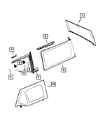 Quarter Window, Right - Mopar (5vp82fx9ah) - view 8