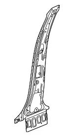 Driver Side B-Pillar Inner Panel - GM (60004339) - view 8