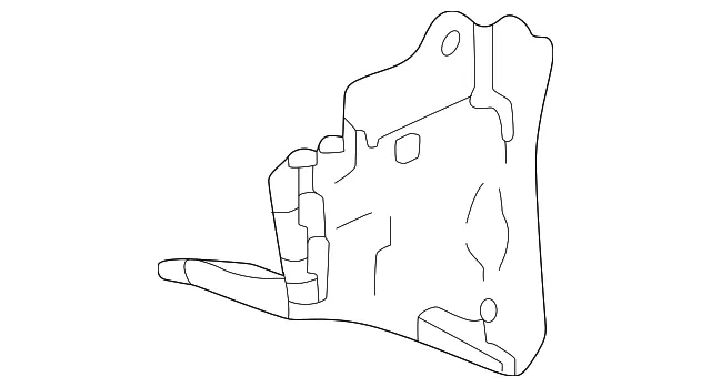 Body A-Pillar Bracket - GM (60005479) - view 2