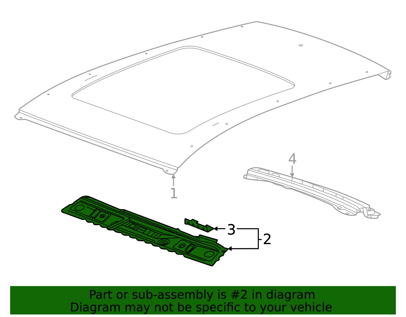 Windshield Header - GM (60006094) - view 4