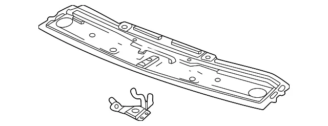 Windshield Header - GM (60006119) - view 2
