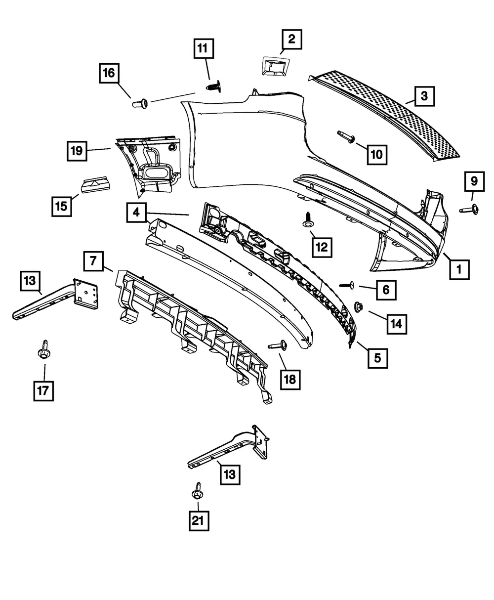 Fascia Clip - Mopar (6036729AA) - view 5