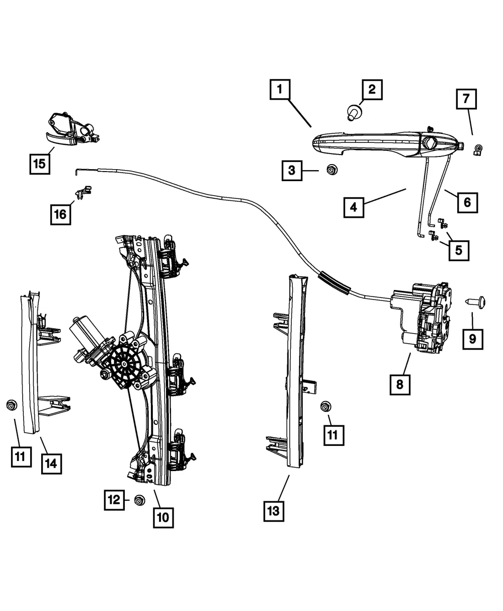 Latch Link Clip - Mopar (6106087AA) - view 5