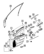 Door Panel Attaching Pin - Mopar (6510213AA) - view 11