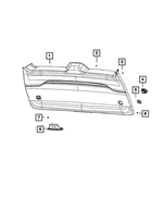 Molding Clip - Mopar (6512703aa) - view 10