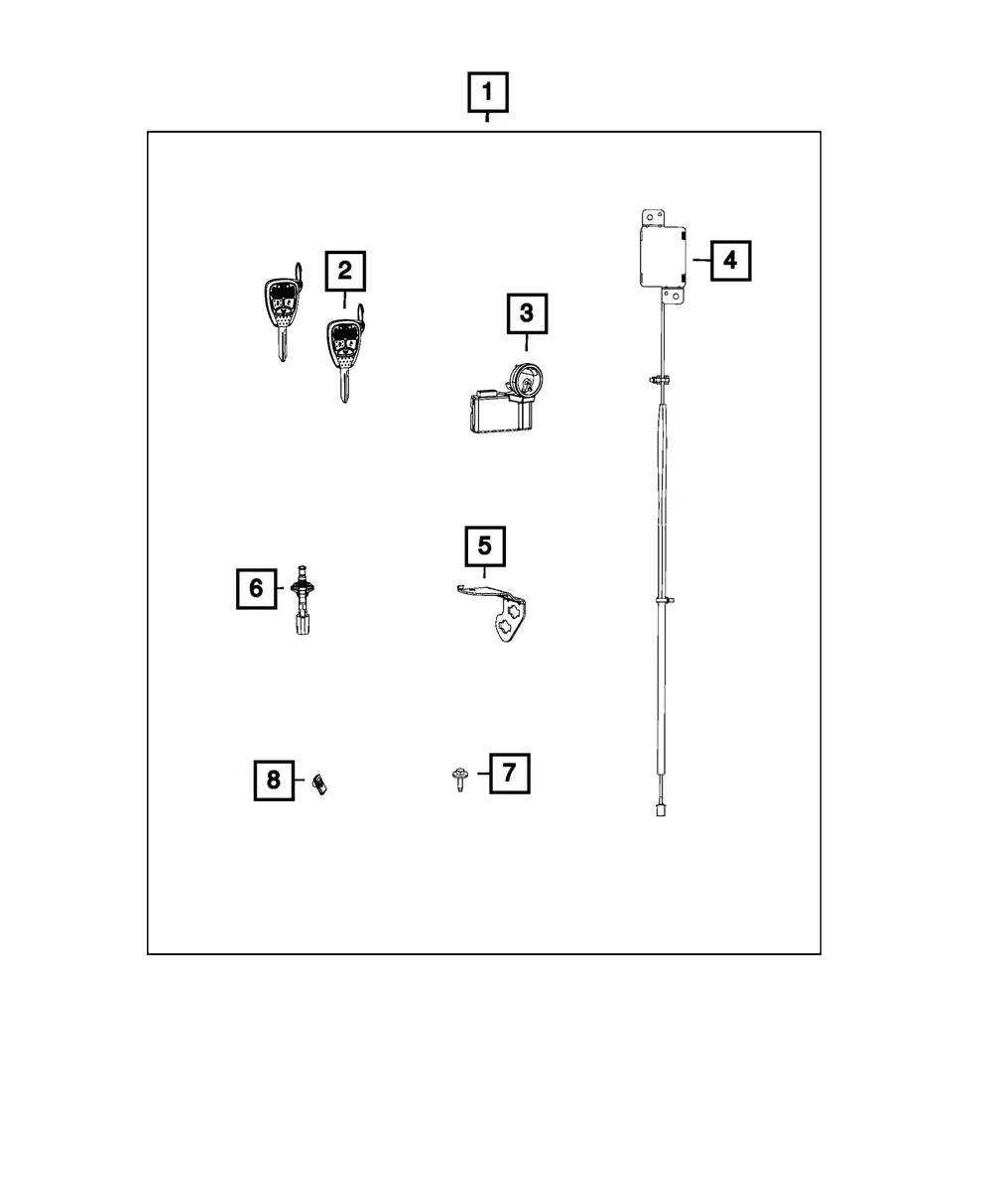 Hood Latch Bracket - Mopar (68067791AA) - view 3