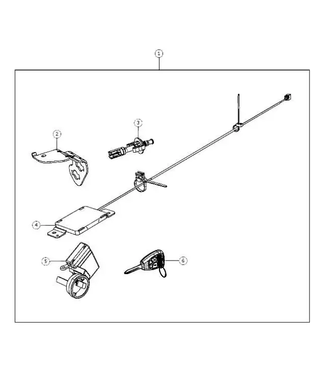Hood Latch Bracket - Mopar (68067791AA) - view 5