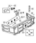 Hinge Cover - Mopar (68079278AA) - view 14