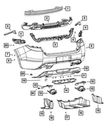 Fascia Support Bracket - Mopar (68100722AB) - view 12