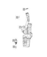 Washer, Windshield Pump - Mopar (68104705AB) - view 8