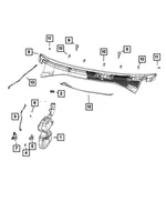 Washer, Windshield Pump - Mopar (68104707AB) - view 8