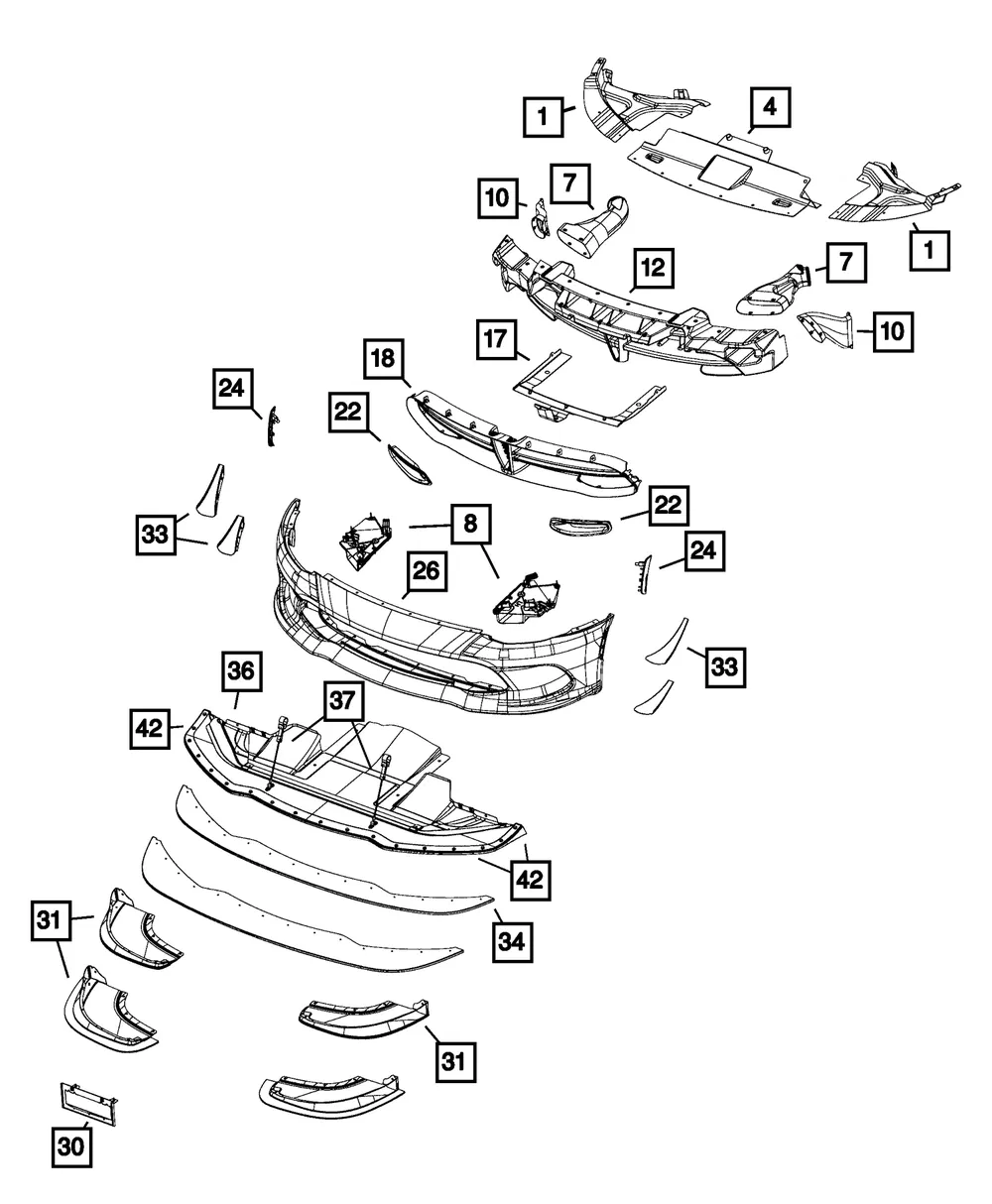 Splash Shield, Left - Mopar (68139711AB) - view 2