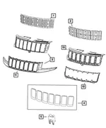 Texture Grille - Mopar (68143075AB) - view 20