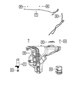 Windshield Washer Nozzle - Mopar (68143724AA) - view 12