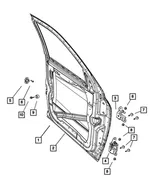Front Door, Right - Mopar (68144738ae) - view 12