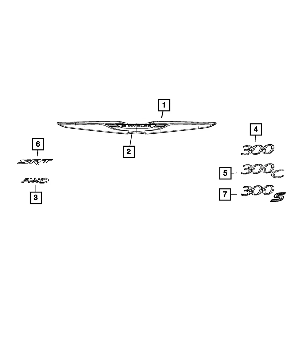 Nameplate - Mopar (68146413AB) - view 5
