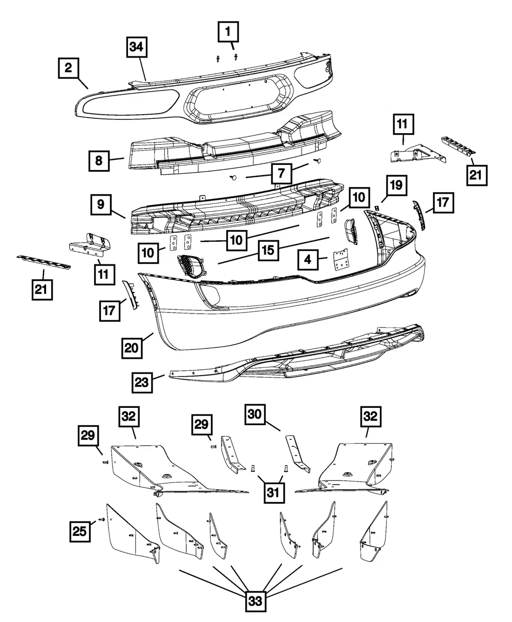 Fascia Bracket, Right - Mopar (68160492AA) - view 5