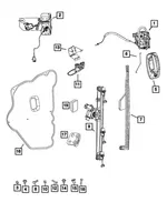 Door Inside Bracket - Mopar (68172363AA) - view 10
