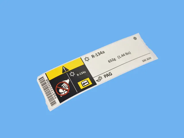 Air Conditioning System Label - Mopar (68192090AB)