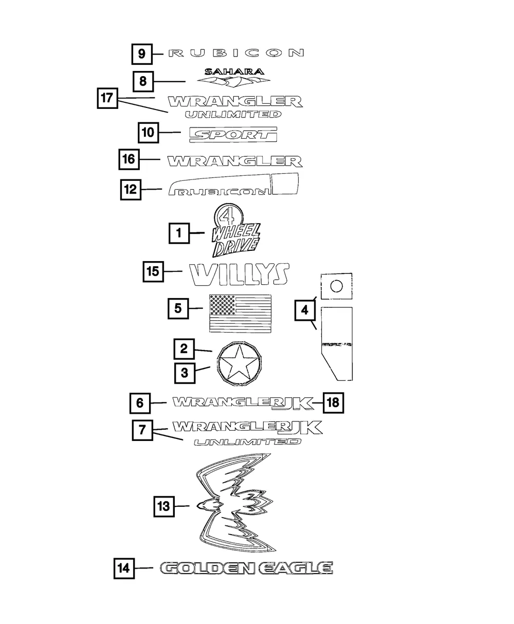 Decal - Mopar (68194430ab)