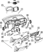 Glovebox Hinge - Mopar (68201660AA) - view 12