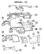 Nameplate - Mopar (68203524ab) - view 18