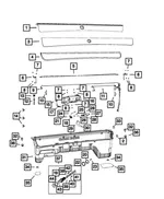 Hinge - Passenger Side (RH) - Mopar (68204480AA) - view 14