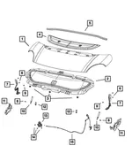 Hood - Mopar (68210465aa) - view 6