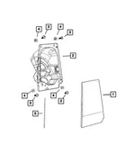 Door Hinge Pin - Mopar (68210899ad) - view 12
