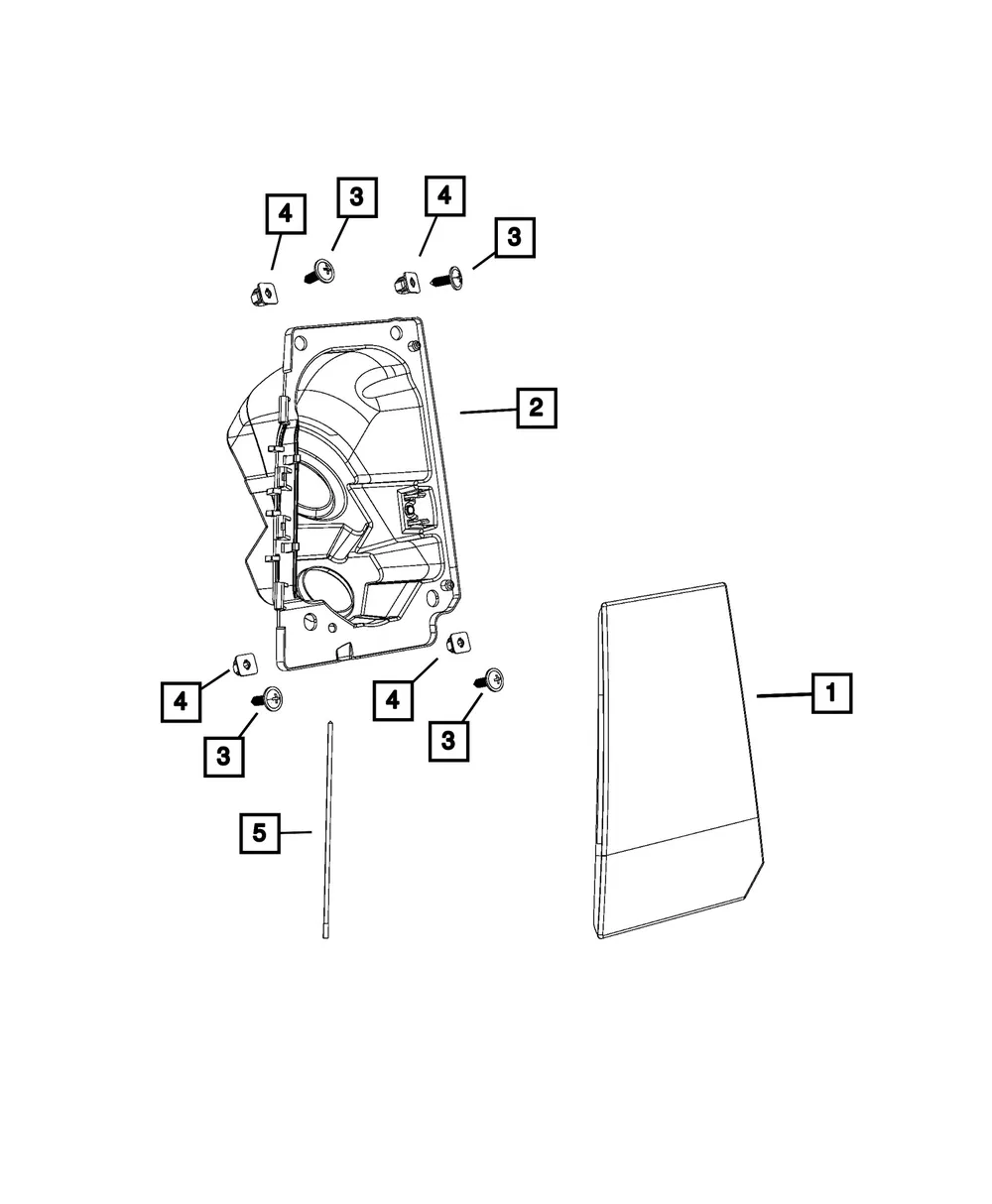 Door Hinge Pin - Mopar (68210899ad) - view 6