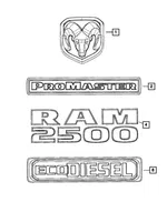 Nameplate - Mopar (68210907AA) - view 8
