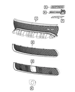 Lower Grille - Mopar (68214869AB) - view 19
